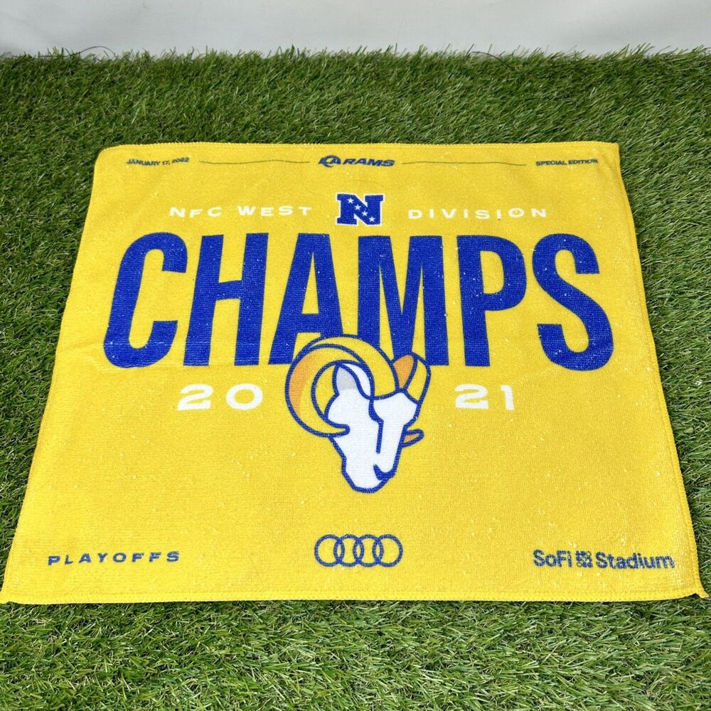 LA Rams Playoff NFC West Division Jan 17 2022 Sofi Stadium AZ Cardinals Towel